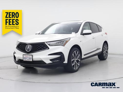 White 2021 Acura RDX A-Spec