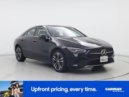 Black 2025 Mercedes-Benz CLA 250