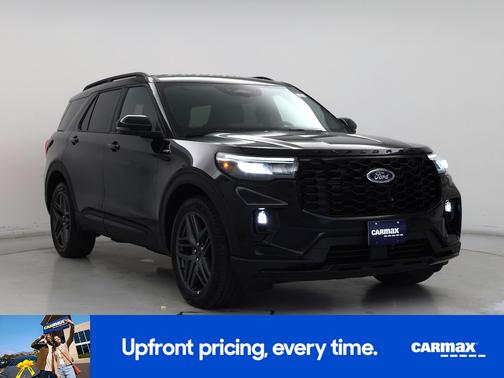 Black 2025 Ford Explorer ST-Line