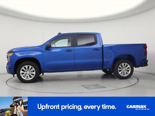 Blue 2023 Chevrolet Silverado 1500 Custom