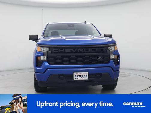Blue 2023 Chevrolet Silverado 1500 Custom