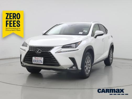 White 2020 Lexus NX 300 Luxury
