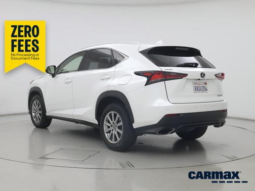White 2020 Lexus NX 300 Luxury