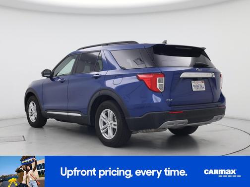 Blue 2023 Ford Explorer XLT