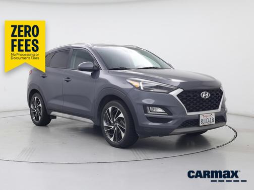 Gray 2019 Hyundai TUCSON Sport