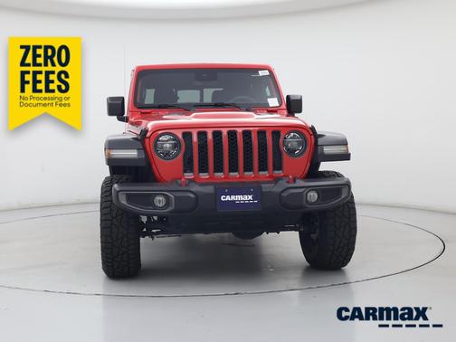 Red 2020 Jeep Gladiator Rubicon