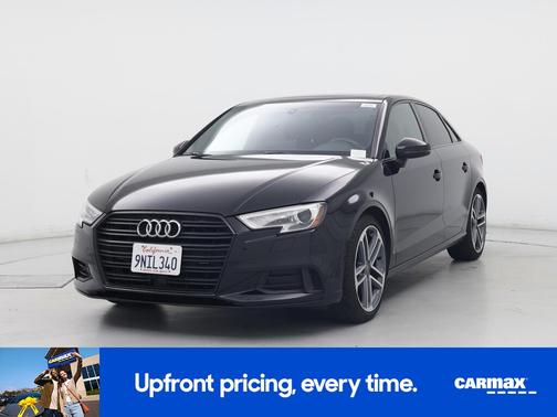 Black 2019 Audi A3 Titanium Premium