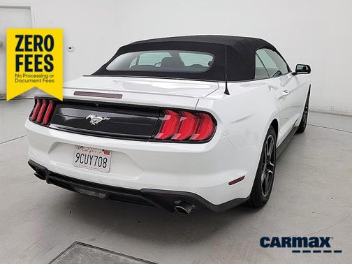 White 2022 Ford Mustang Ecoboost Premium
