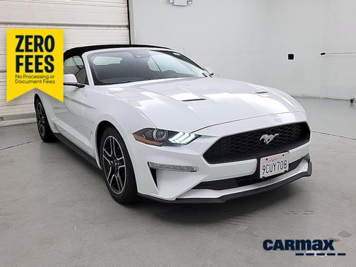 White 2022 Ford Mustang Ecoboost Premium