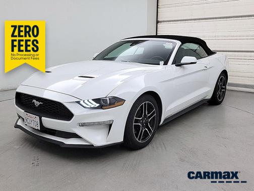 White 2022 Ford Mustang Ecoboost Premium