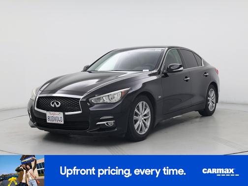 Black 2017 INFINITI Q50 Premium