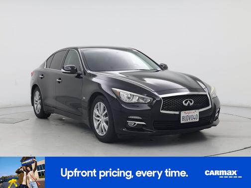Black 2017 INFINITI Q50 Premium