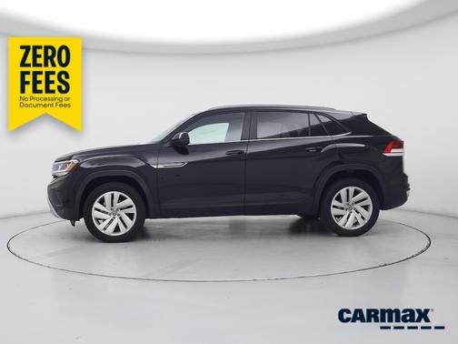 Black 2022 Volkswagen Atlas Cross Sport SE w/Tech