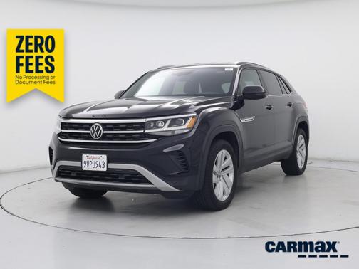 Black 2022 Volkswagen Atlas Cross Sport SE w/Tech