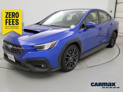 Blue 2022 Subaru WRX Limited