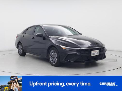 Black 2024 Hyundai ELANTRA HEV Blue