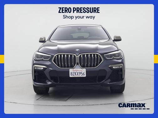 Gray 2020 BMW X6 M50i