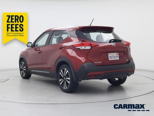 Burgundy 2020 Nissan Kicks SR