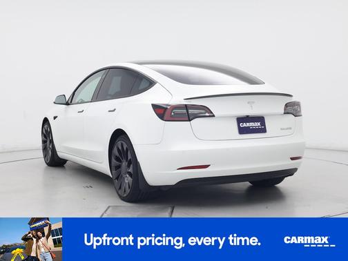 White 2022 Tesla Model 3 Performance