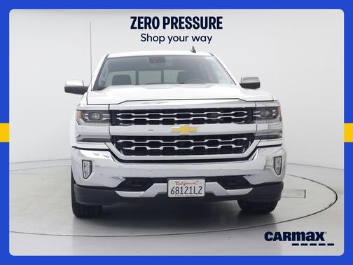 White 2018 Chevrolet Silverado 1500 LTZ