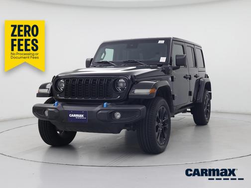 Black 2024 Jeep Wrangler Sahara