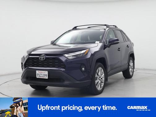 Blue 2025 Toyota RAV4 XLE Premium
