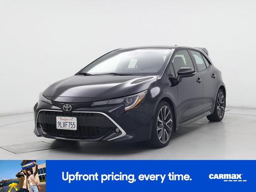 Black 2020 Toyota Corolla Hatchback XSE