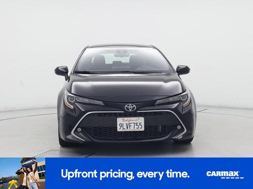 Black 2020 Toyota Corolla Hatchback XSE