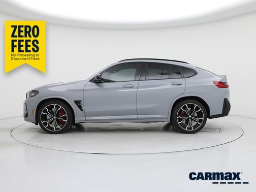 Gray 2022 BMW X4 M