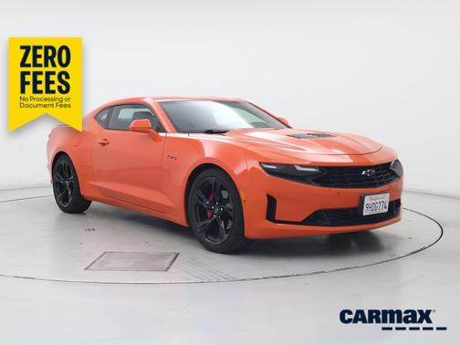 Orange 2020 Chevrolet Camaro LT1