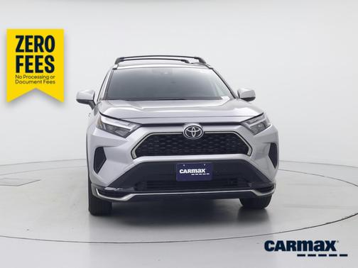 Silver 2025 Toyota RAV4 Plug-In Hybrid SE