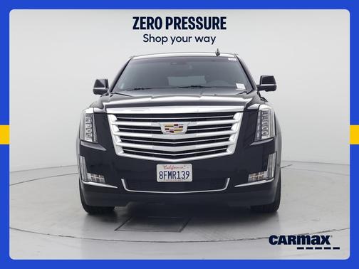 Black 2018 Cadillac Escalade Platinum