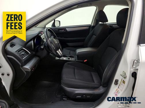 White 2017 Subaru Legacy 2.5I Premium