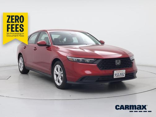 Burgundy 2025 Honda Accord LX