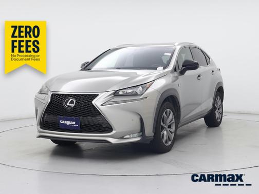 Silver 2015 Lexus NX 200t F-Sport