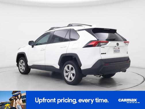 White 2021 Toyota RAV4 LE