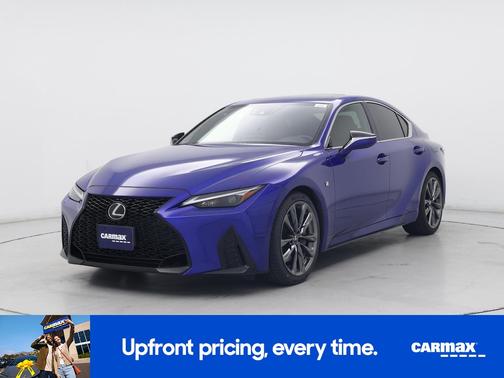 Blue 2023 Lexus IS 350 F-Sport