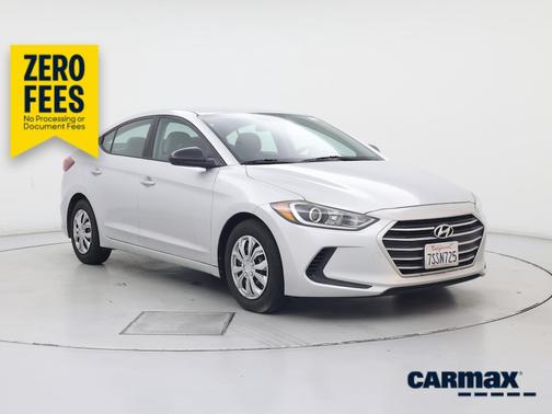 Silver 2017 Hyundai ELANTRA SE
