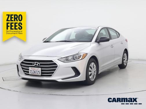 Silver 2017 Hyundai ELANTRA SE