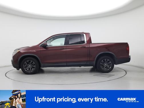 Burgundy 2017 Honda Ridgeline RTL-T