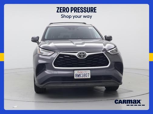 Gray 2020 Toyota Highlander L