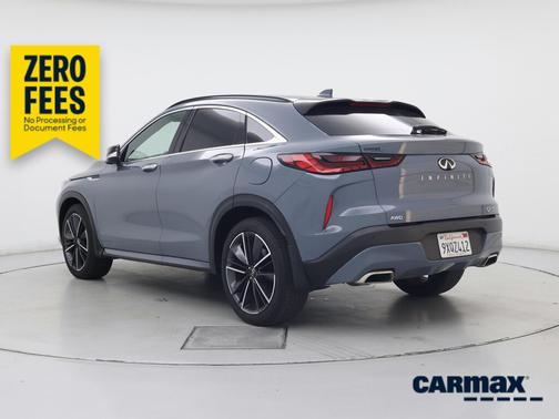 Gray 2023 INFINITI QX55 Luxe