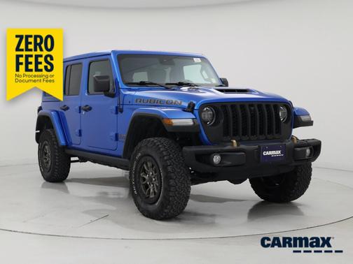 Blue 2022 Jeep Wrangler Unlimited Rubicon 392