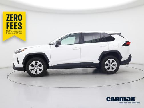 White 2024 Toyota RAV4 LE