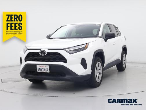White 2024 Toyota RAV4 LE