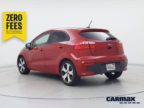 Red 2017 Kia Rio SX