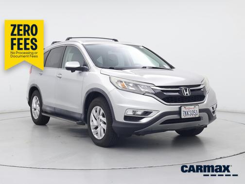 Silver 2015 Honda CR-V EX-L