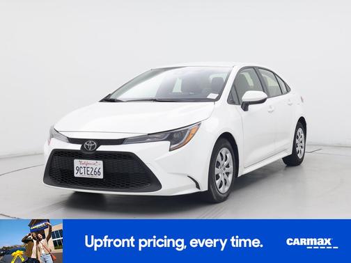 White 2022 Toyota Corolla LE
