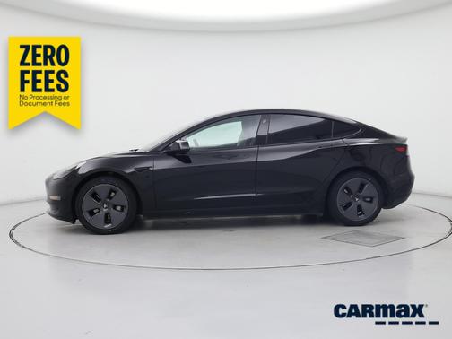 Black 2022 Tesla Model 3 Long Range