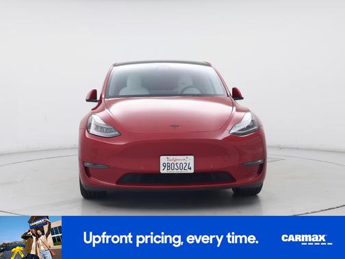 Red 2022 Tesla Model Y Performance